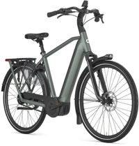 Gazelle grenoble c5 plus hmb 2026 heren groen mat gazelle elektrische fietsen