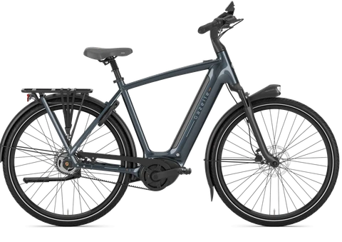 Gazelle grenoble c5 hmb 2025 heren grijs gazelle elektrische fietsen