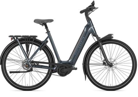 Gazelle grenoble c5 hmb 2025 dames grijs gazelle elektrische fietsen