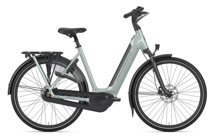 Gazelle grenoble c8 hmb 2026 dames groen gazelle elektrische fietsen