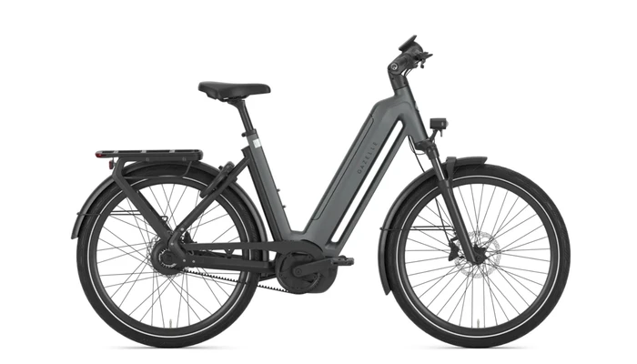 Gazelle eclipse c380 hmb 2027 dames grijs mat gazelle elektrische fietsen