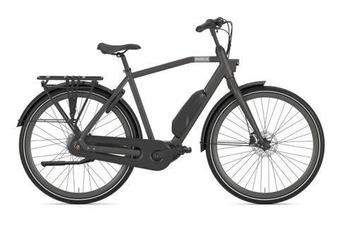 Gazelle esprit c7 hms gen2 hms heren zwart mat elektrische fietsen