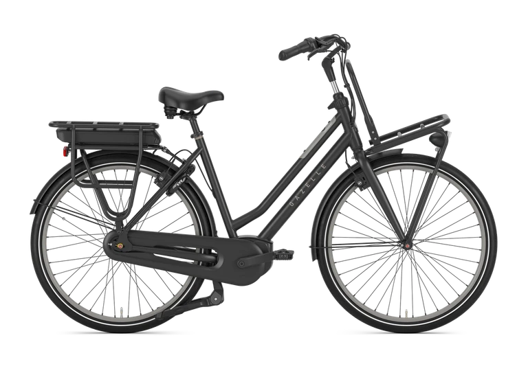 Gazelle heavy duty nl c7 hmb smart 2024 dames zwart gazelle elekteischefietsen
