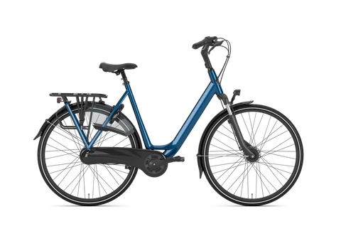 Gazelle orange c7 2025 dames blauwmat zijkant