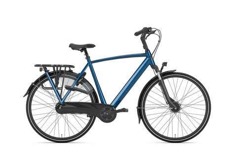Gazelle orange c7 2025 heren blauwmat zijkant