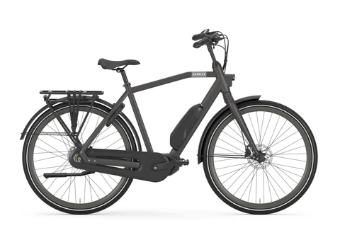 Gazelle esprit c7 hms 2023 heren zwart mat gazelle elektrische fietsen