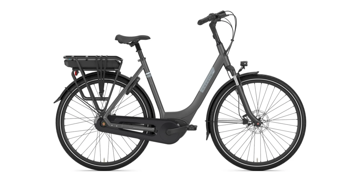 Gazelle paris c7 plus hmbsmart 2024 dames grijsmat