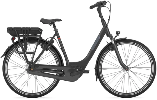 Gazelle paris c7 plus hmb 2023 dames zwart gazelle elektrische fietsen crop