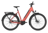 Gazelle ultimate c5 plus 2026 oranje rood mat dames gazelle elektrische fietsen