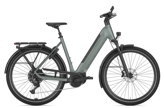 Gazelle ultimate t11 hmb 2026 groen mat dames gazelle elektrische fietsen