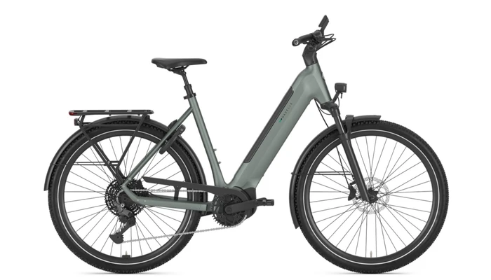 Gazelle ultimate t11 hmb 2026 groen mat dames gazelle elektrische fietsen