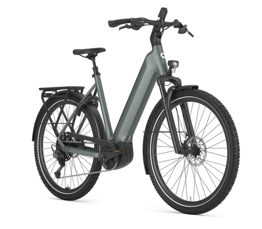 Gazelle ultimate t11 hmb 2026 groen mat dames gazelle elektrische fietsen