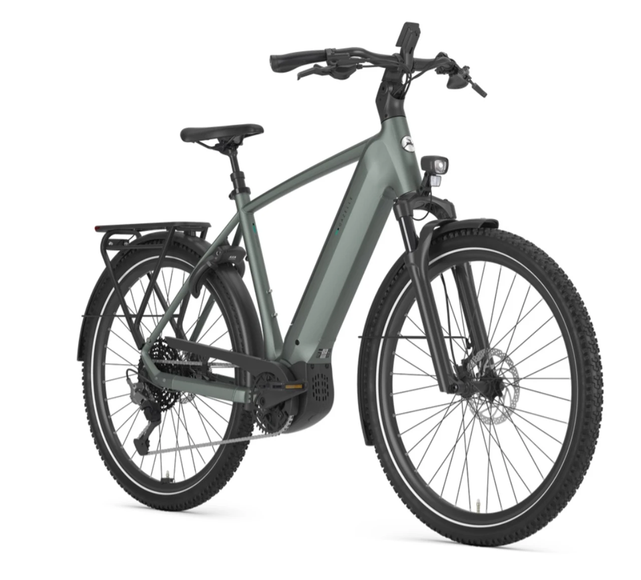 Gazelle ultimate t11 hmb 2026 groen mat heren gazelle elektrische fietsen
