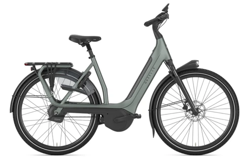 Gazelle avignion hmbplus 2026 dames groen mat gazelle elektrische fietsen