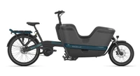 Gazelle makki urbanload 2026 blauw zwart lage instap gazelle elektrische bakfietsen