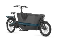 Gazelle makki urbanload 2026 blauw zwart lage instap gazelle elektrische bakfietsen