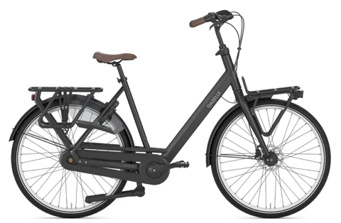 Gazelle bloom c7 dames zwart mat gazelle moederfietsen