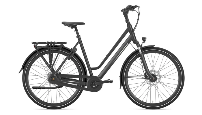 Gazelle chamonix c7 2026 zwartmat gazelle stadsfietsen dames