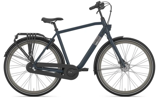 Gazelle esprit t3 2026 heren blauw zijkant