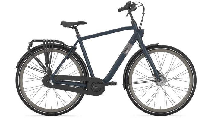 Gazelle esprit t3 2026 heren blauw zijkant