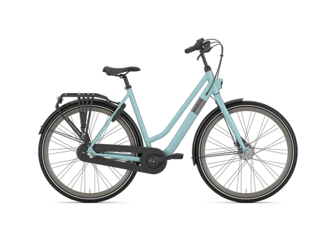 Gazelle espritt 3 2025 blauw mat dames gazelle stadsfietsen