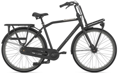 Gazelle heavyduty t7 2021 heren zwartmat gazelle transportfietsen