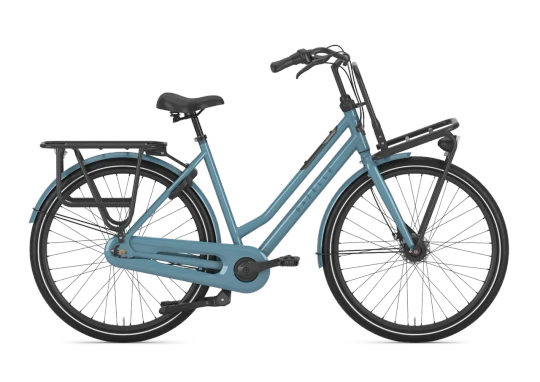 Gazelle heavy duty nl t7 2027 dames licht blauw zijkant