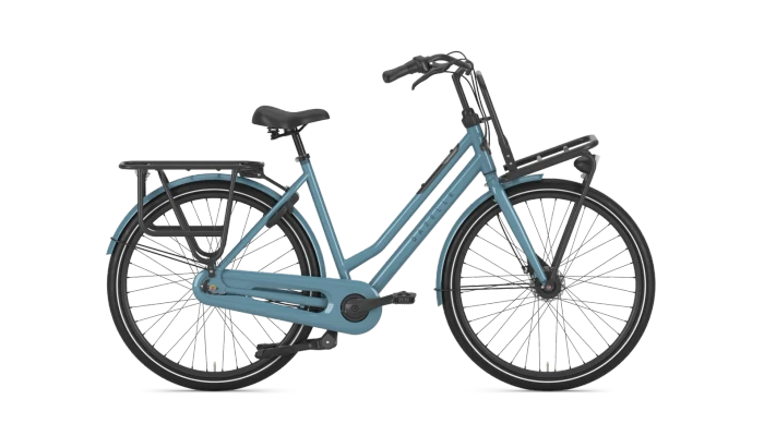Gazelle heavy duty nl t7 2027 dames licht blauw zijkant