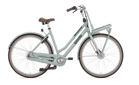 Gazelle miss grace t7 2026 groen dames transportfietsen