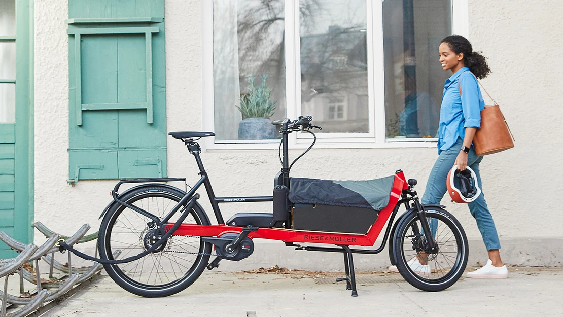 Riese & müller elektrische bakfietsen