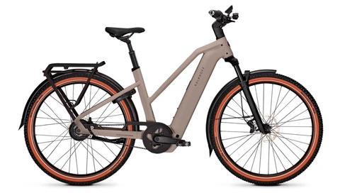Kalkhoff entice 5+ advance belt 2025 lage instap grijs elektrische fiets