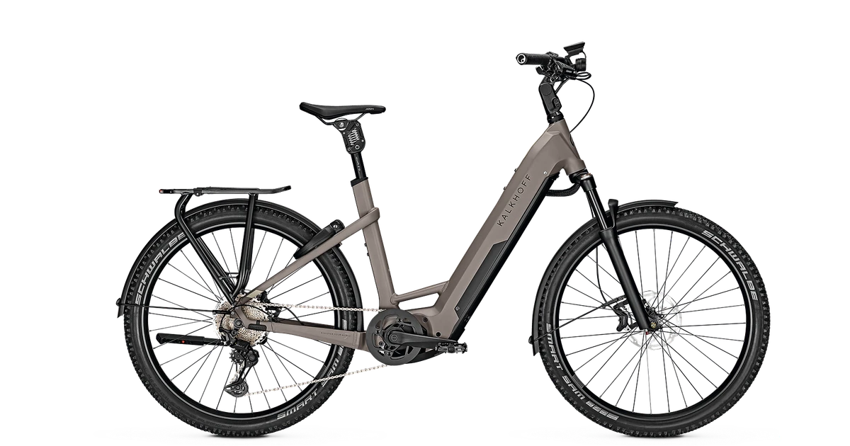 Kalkhoff entice7 badvance plus 2023 dames grijs kalkhoff elektrische fietsen