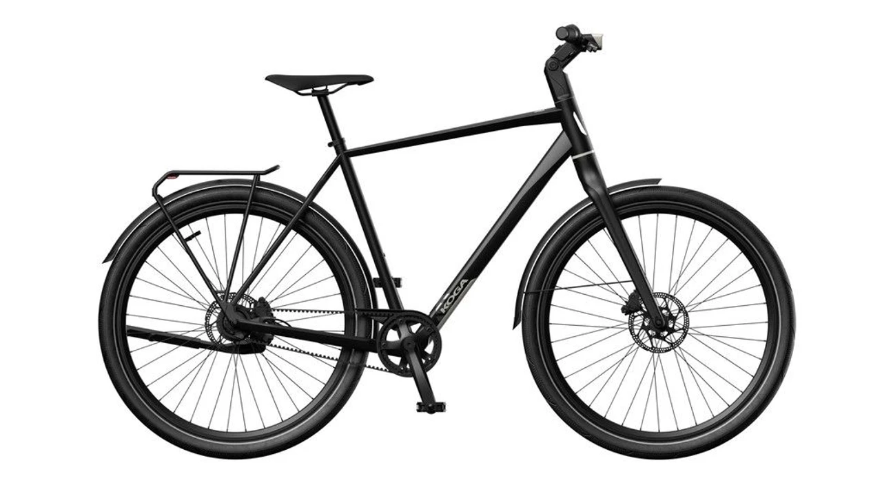 Koga f3 80 2026 herenzwartmat koga stadsfietsen