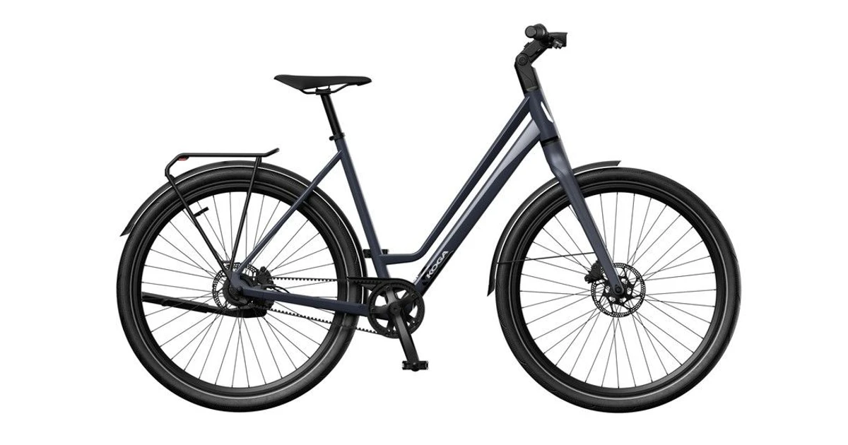 Koga f3 60 2026 damesblauw mat koga stadsfietsen