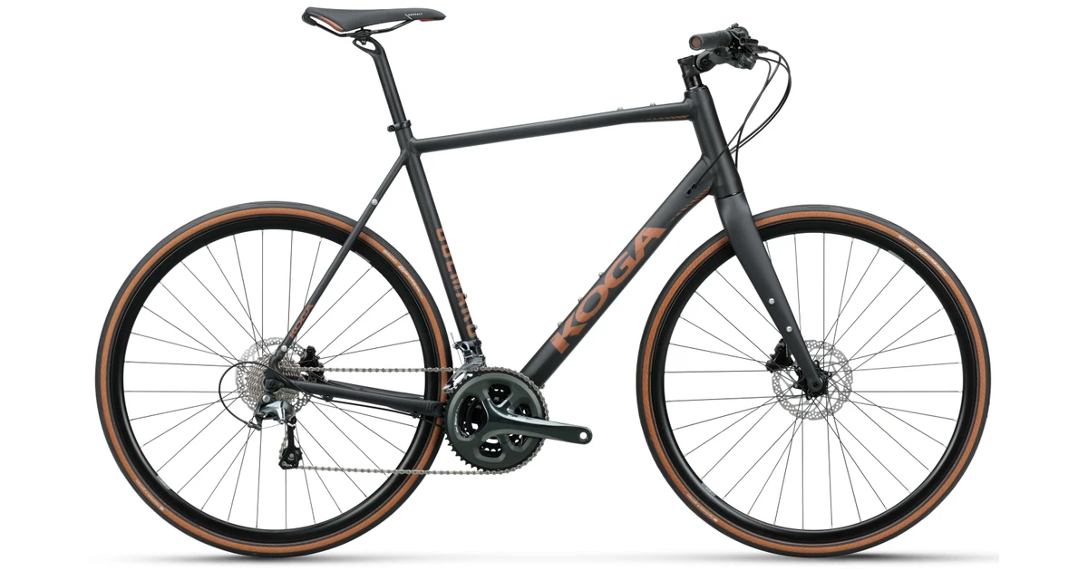 Koga colmaro sports 2023 heren zwart koga sport fietsen crop