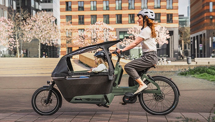 Gratis accessoire pakket bij je Lovens Explorer bakfiets