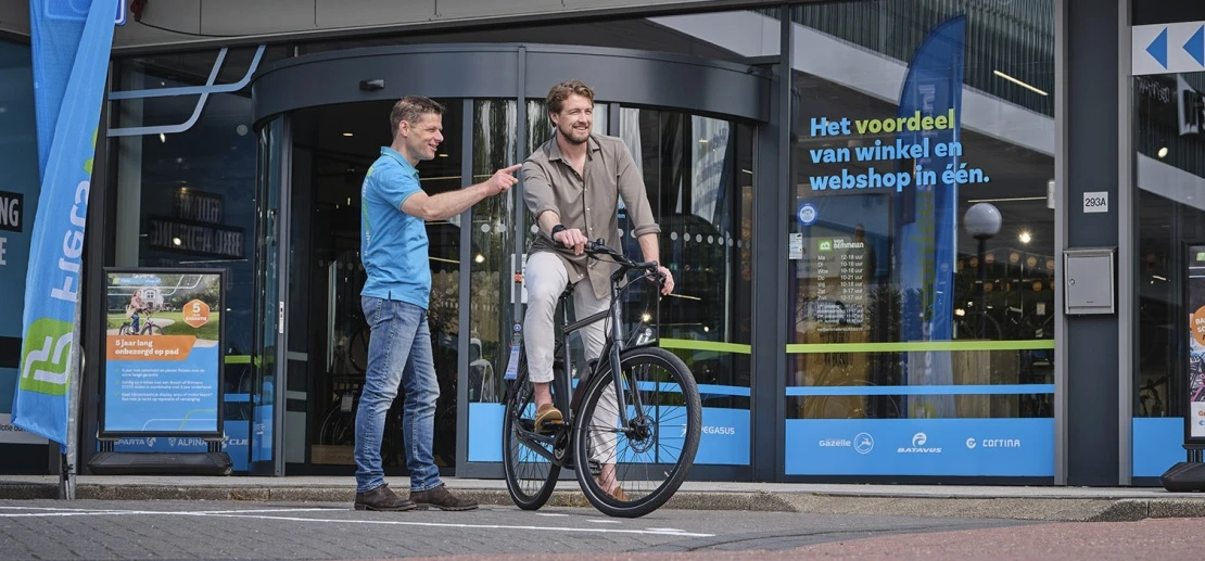 Het voordeel van winkel en webshop in één