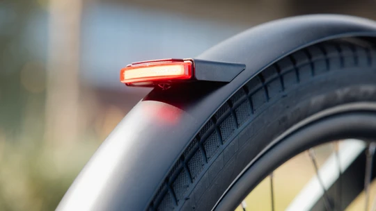 Lovens explorer2 elektrische bakfiets verlichting