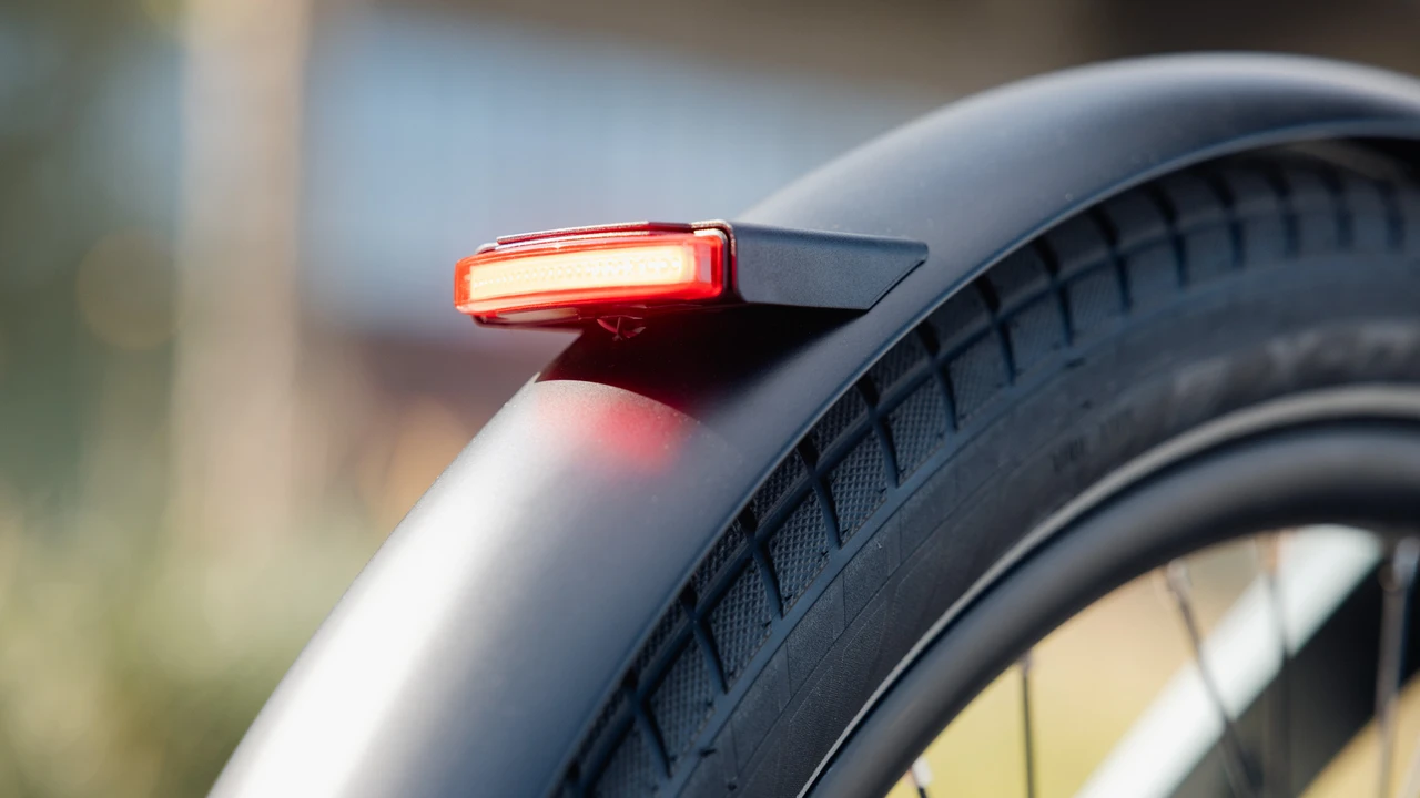 Lovens explorer2 elektrische bakfiets verlichting