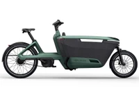 Lovens explorer s100 unisex groen mat lovens elektrische bakfietsen