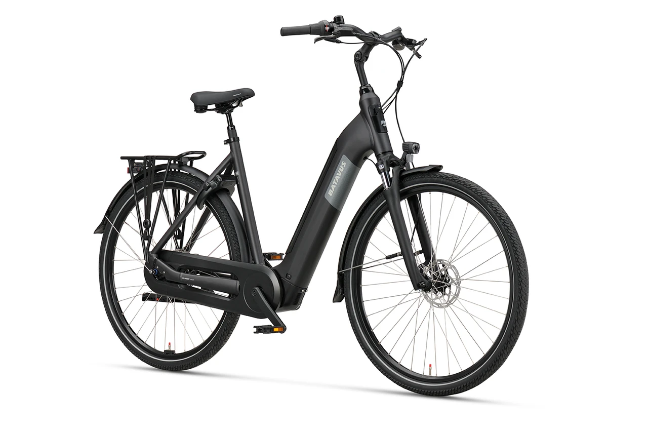 Altura pt batavus 2026 dames zwart zijkant