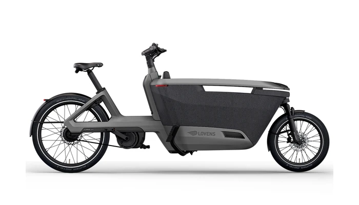 Lovens explorer 2 s75 absautomatic grijs mat lovens elektrische bakfietsen