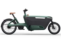 Lovens explorer 2s60 groen mat active plus unisex elektrische bakfietsen