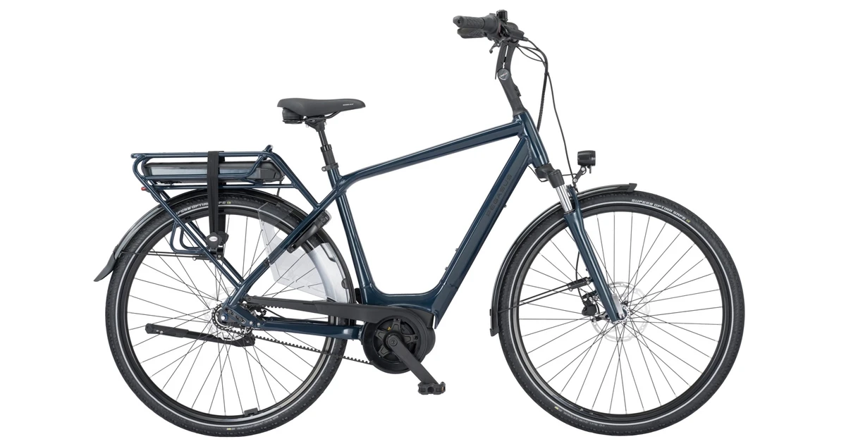 Pegasus siena e8f belt 2025 heren blauw pegasus elektrische fietsen