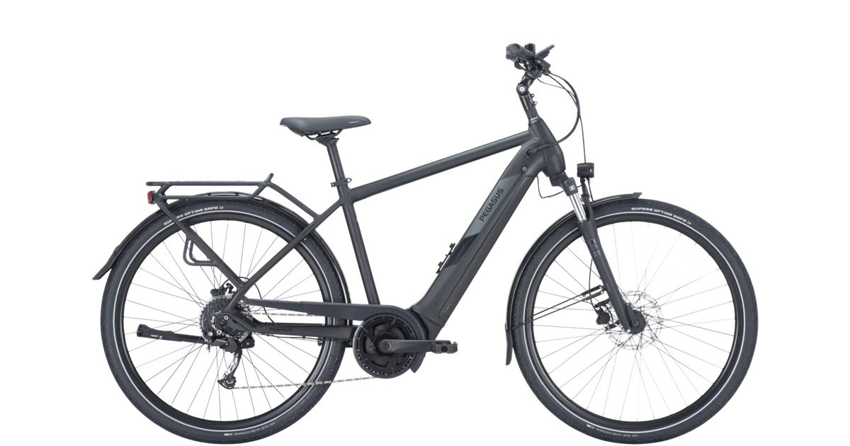 Pegasus solero evo 9 2023 zwart mat heren