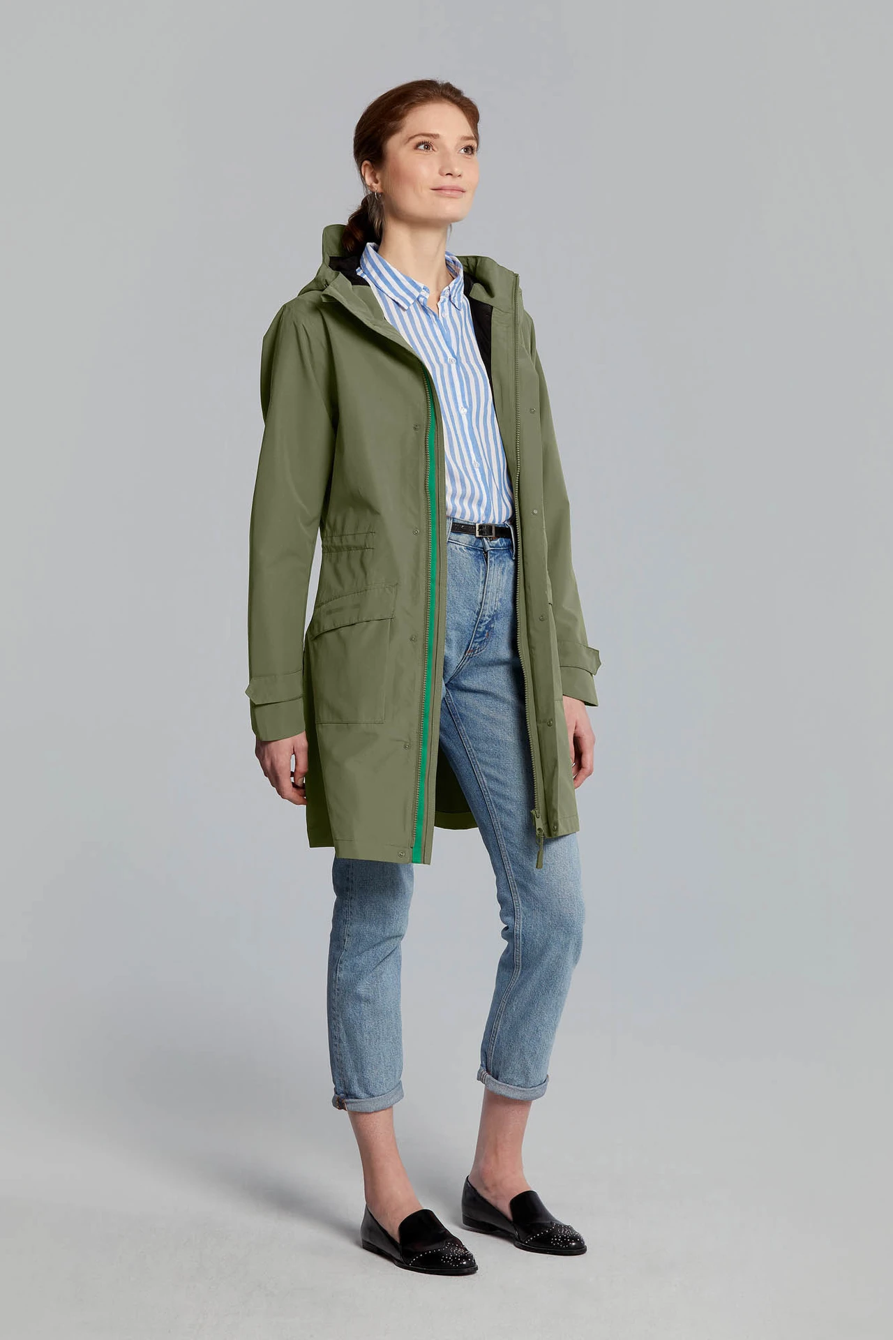 Basil Regenjas Mosse Parka