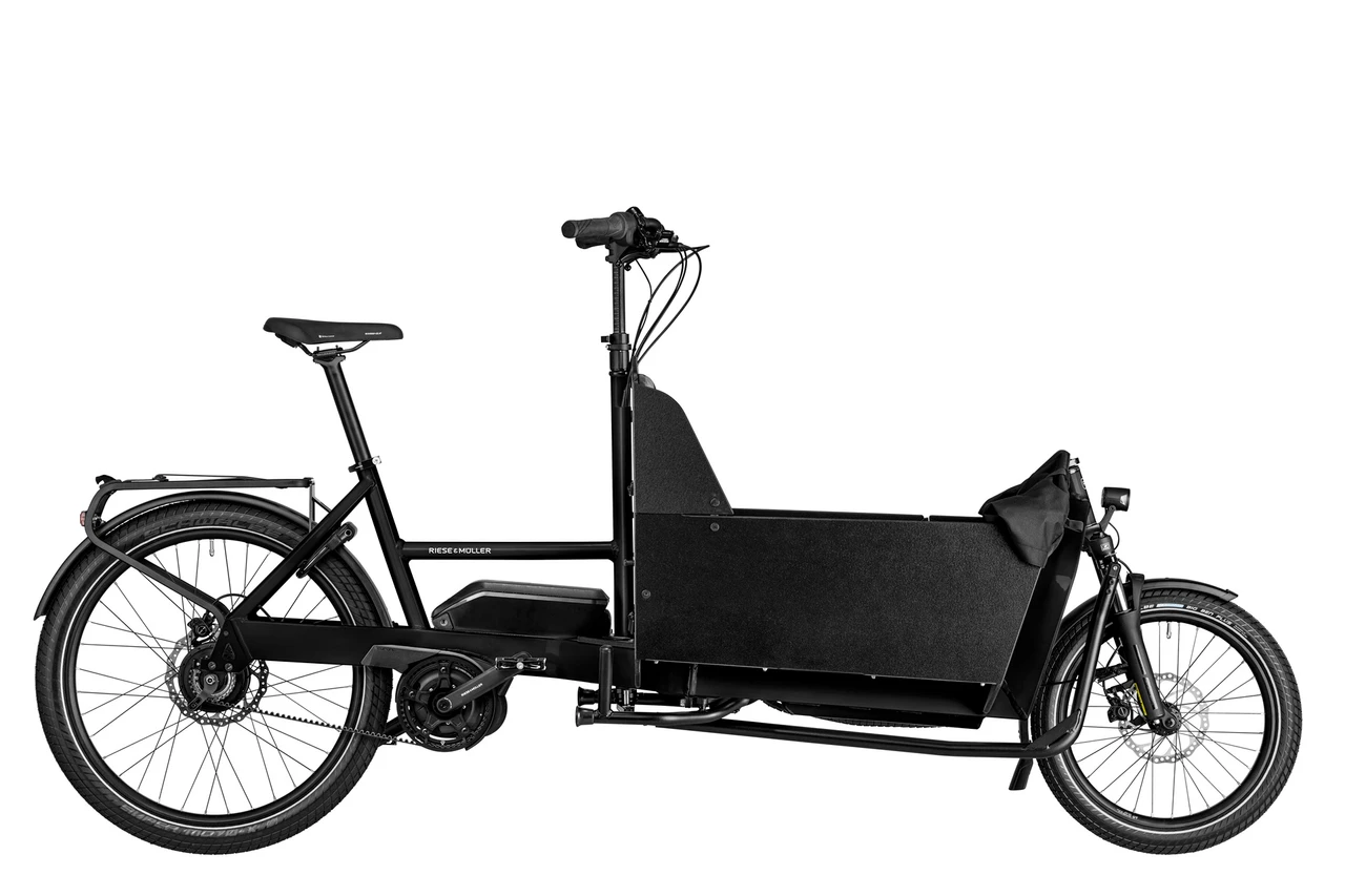 Riese & Müller Transporter2 65 Vario - Purion 200 - Bagagedrager - Dubbel kinderzitje - Box - 725 Wh