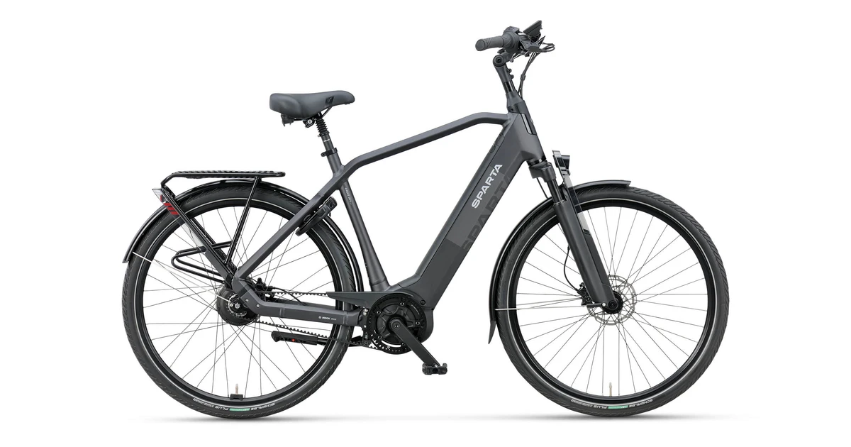 Sparta druleultra 2025 heren zwartmat sparta elektrische fietsen