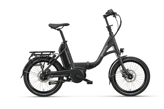 D wiz fold sparta zwart elektrischevouwfietsen