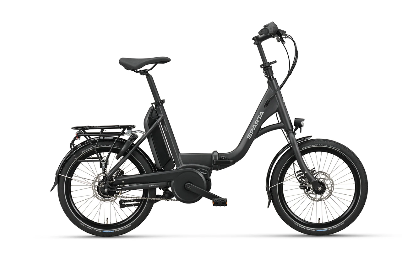 D wiz fold sparta zwart elektrischevouwfietsen